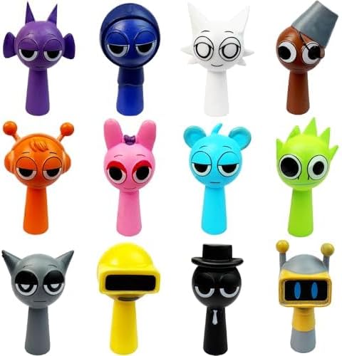 Action Figures Mystery Box,Mystery Box,Office Room Figurine Decor for Adults (Multicolor-12PCS)