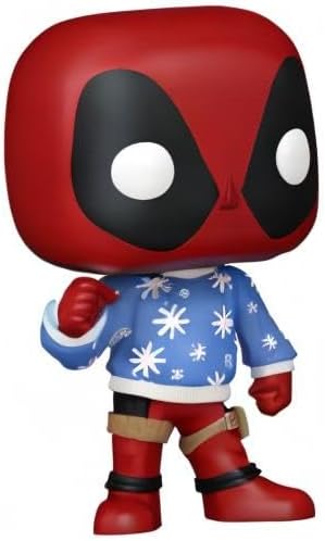 Funko POP! Marvel: Holiday - Deadpool - (SWTR) - Marvel Comics - Collectable Vinyl Figure - Gift Idea - Official Merchandise - for Kids & Adults - Movies Fans - Model Figure for Collectors