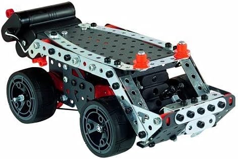 MECCANO Erector Super Construction 25-in-1 Motorized Building Set, Steam Education Toy, 638 Parts, for Ages 10+