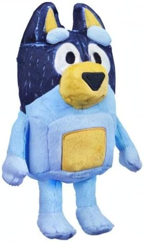 Bluey Heeler Family Stuffed Animals Set of 4, 7-8”, Soft Bingo, Bandit, and Chilli Plush Figure Toys, Cuddly Plush Toys for Kids Ages 3+