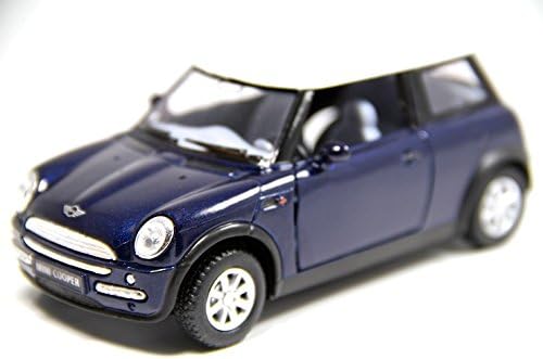 KiNSMART - Mini Cooper S 5" 1:28 Scale Die Cast Metal Model Toy Car (4 Set)