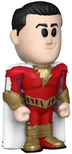 Funko Vinyl SODA: Shazam 2 - Shazam - 1/6 Odds for Rare Chase Variant - DC Comics - Collectable Vinyl Figure - Gift Idea - Official Merchandise - for Kids & Adults - Movies Fans