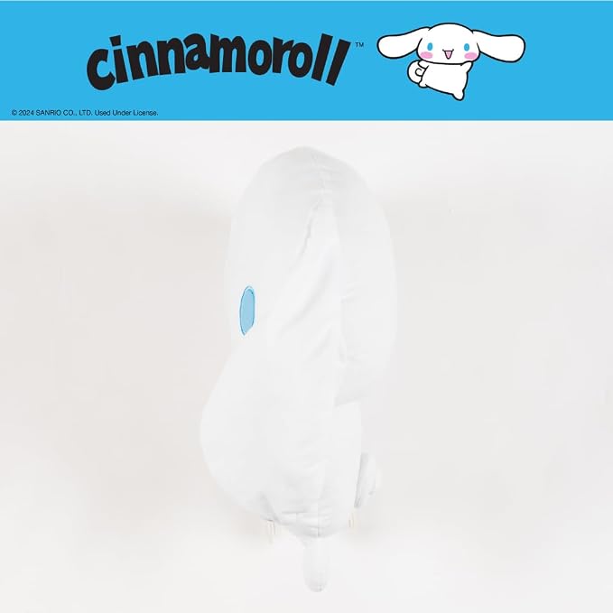 Cinnamoroll Bedding Super Soft Cozy Decorative Cuddle Pillow, (Officially Licensed Product) By Franco Collectibles