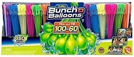 Bunch's of Balloons 455+ Ballon Set Rapid-Filling SelfSealing [vd76]