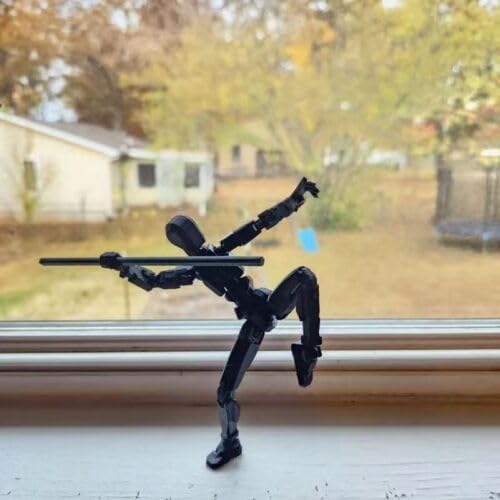 Assembly Completed-Titan 13 Action Figure, Upgrade T-Robot 13 Action Figures, New Dummy Robot 13 , 3D Printed Multi Action Figure Set,Creative Gifts for Children Adults (5pcs(Assembly Completed))