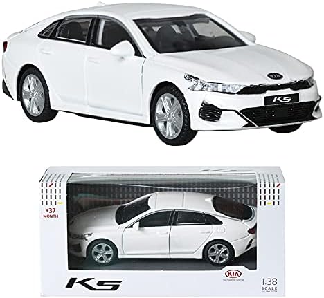 dgboy 1:38 Kia K5 DL3 Snow White Pearl Mini Car Miniatur Car Optima