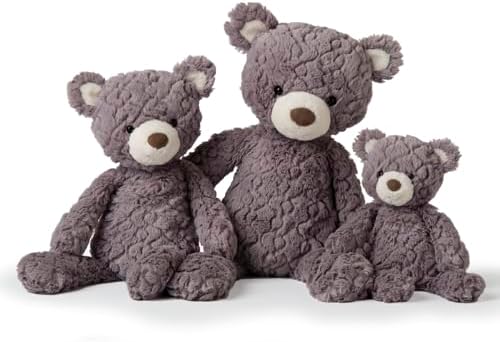Mary Meyer Putty Bear Large Teddy Bear Soft Toy, Grey