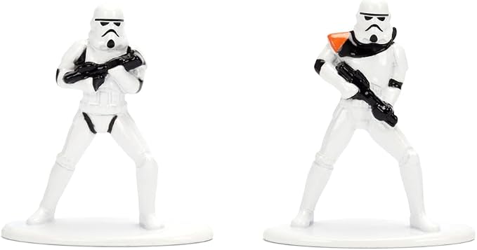Jada Star Wars Nano Metalfigs 12-Pack – Series 1 Toys | 1.65” Die-Cast Mini Figures Featuring Luke Skywalker, Darth Vader, Princess Leia, and More