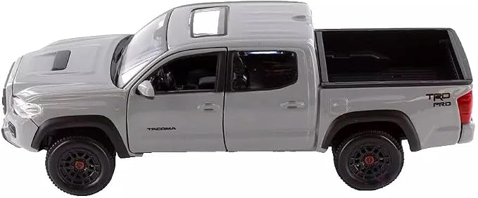 2023 Tacoma TRD PRO Pickup Truck Gray with Sunroof Special Edition Series 1/27 Diecast Model Car 32910GRY