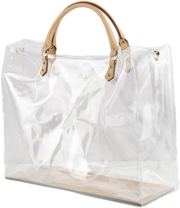 tusoo Clear TPU DIY Tote Bag Handbag Making Kit Handmade Gift Bags for Women, Handbag Tool Set Birthday Holiday Bag Making Kit (Clear-D)