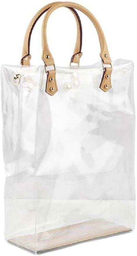 tusoo Clear TPU DIY Tote Bag Handbag Making Kit Handmade Gift Bags for Women, Handbag Tool Set Birthday Holiday Bag Making Kit (Clear-C)
