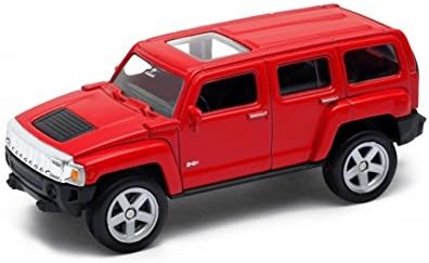 OPO 10 - Miniature car Compatible with Hummer H3, 1:64 Scale, 3 inches (7.5cm), Welly SUP51