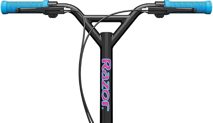 Razor Flashback Kick Scooter – 12" Mag Wheels with Air-Filled Tires, Dual Hand-Operated Brakes, BMX Style Scooter for Kids and Teens