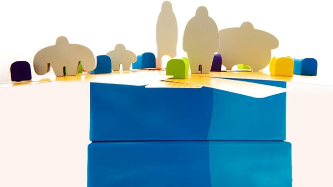 Oink Games Rafter Five Board Game | Dexterity Balance Card Game | 1–6 Players | Ages 7+ | Portable Travel Game