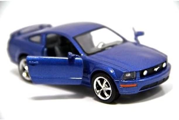 KiNSMART - 2006 Ford Mustang GT 1:38 Scale 5" Die Cast Metal Model Toy Car (4Set)