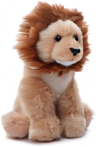 The Petting Zoo Lion Stuffed Animal Plushie, Gifts for Kids, Wild Onez Babiez Zoo Animals, Lion Plush Toy 6 inches