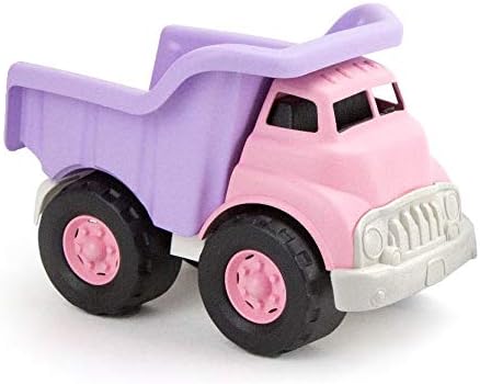Green Toys Dump Truck, Pink/Purple CB - Pretend Play, Motor Skills, Kids Toy Vehicle. No BPA, phthalates, PVC. Dishwasher Safe, Recycled Plastic.
