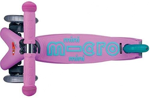 Micro Kickboard | Mini Kids Scooter for Ages 2-5 | Children up to 110 lbs | 3 Wheel Lean-to-Steer Design | Adjustable T Bar | Smooth Ride PU Wheels | Swiss Design