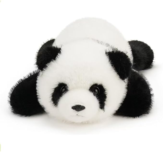 Panda Stuffed Animal, 10" Panda Plush Toy Stress Relief Plush Toy Birthday Christmas Valentine's Day Gift for Kids Adults