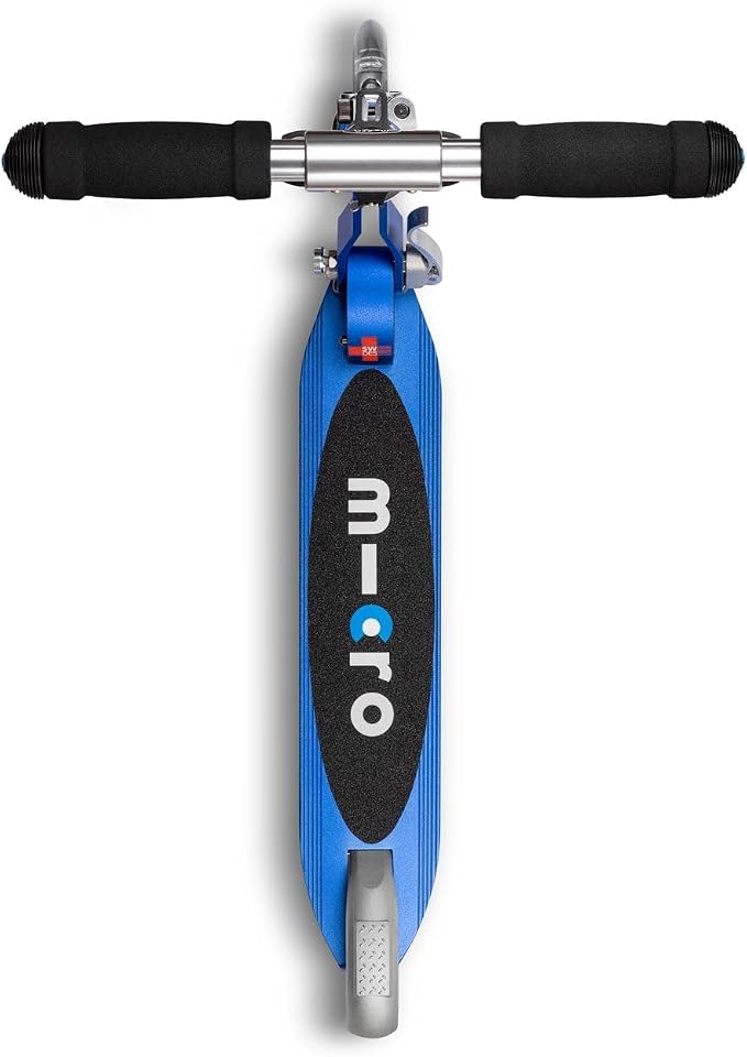 Micro Kickboard | Sprite Foldable Kid & Teen Scooter for Ages 6+ | Children up to 220 lbs | 2 Wheel | Compact for Travel & Storage | Adjustable T Bar | Smooth Ride PU Wheels | Swiss Design