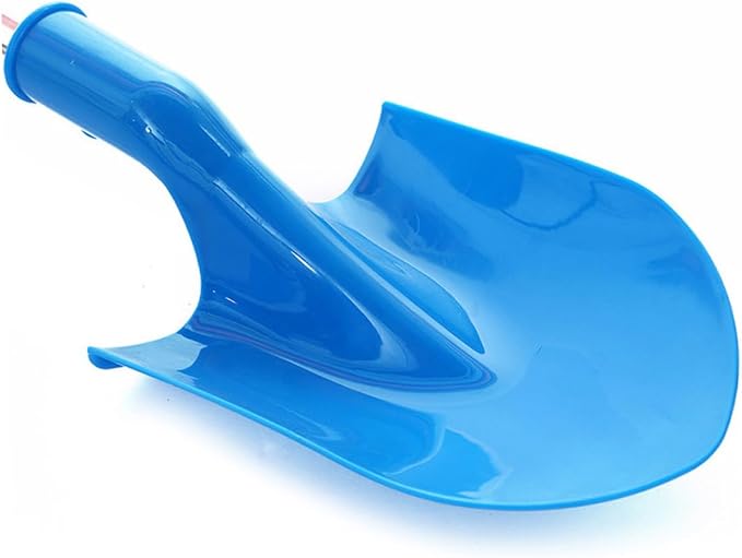 Kids Stainless Steel Snow Shovel, Kids Snow Shovel Beach Shovels for Stainless Steel with Plastic Scoops and Handle 3PCS