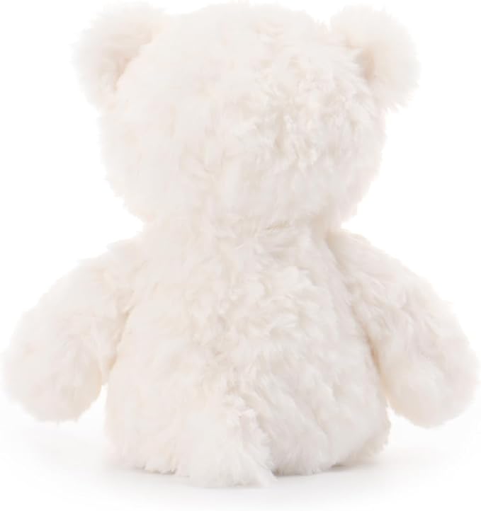Apricot Lamb White Flower Bear Stuffed Animals for Kids, Soft Cute Plush Toys for Baby Girl and Boy, 7.9 Inches