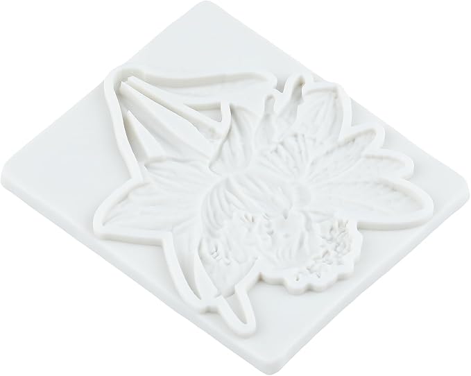 Flower Fairy Polymer Clay Mold Butterfly Fairy Flower Silicone Mold for Jewelry Making Epoxy Resin Casting Air Dry Polymer Clay Craft