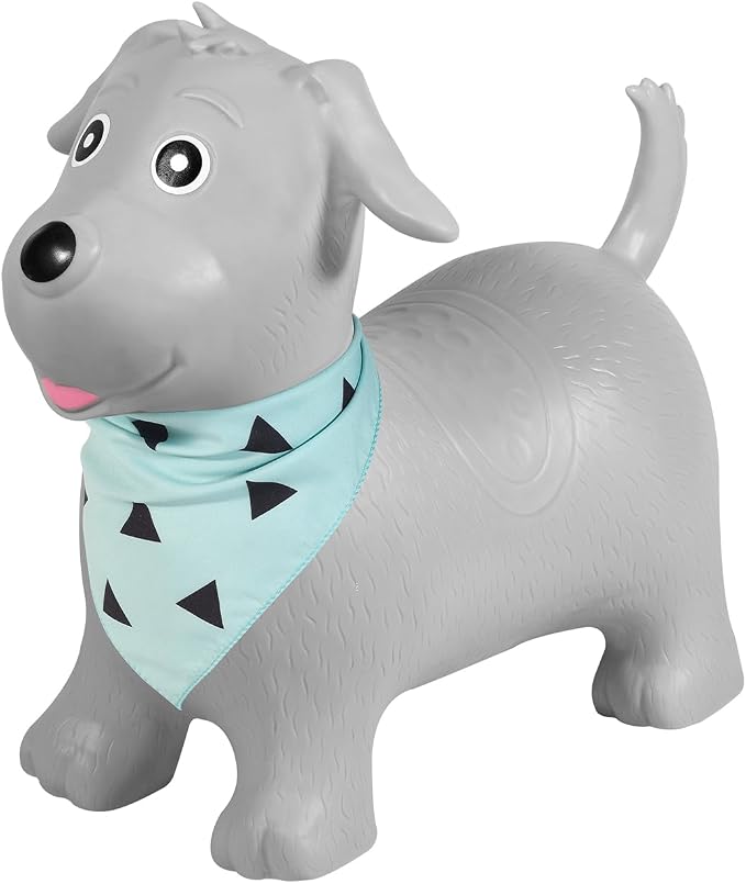 Kindsgut Bouncy Animal Hopper – Inflatable Bouncing Ride-On Toy for Kids & Toddlers Age 2+, Designed in Germany, Indoor & Outdoor, Dog