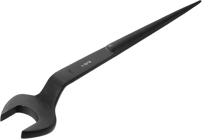 HARFINGTON Single Open End Spanner Wrench 1-13/16-inch 15 Degree Angle Single Open End SAE Construction Spanner Wrenches with 60°Offset Handle for Automotive Mechanical Maintenance