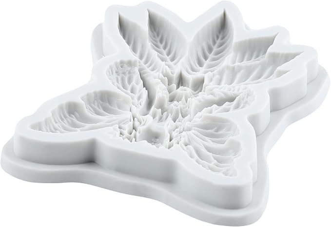 Flower Fairy Polymer Clay Molds Butterfly Fairy Silicone Mold for DIY Crafts Epoxy Resin Casting Polymer Clay Tools Craft Air Dry Jewelry Making