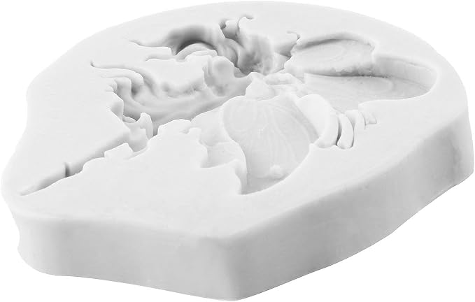 Flower Fairy Polymer Clay Molds 3D Fairy Silicone Mold for DIY Crafts Epoxy Resin Casting Polymer Clay Tools Craft Air Dry Jewelry Making