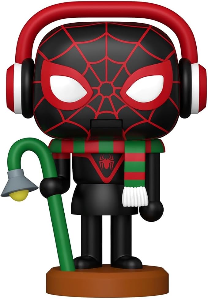Funko Pop! Marvel: Holiday - Miles Morales - (Nutcracker) - Marvel Comics - Collectable Vinyl Figure - Gift Idea - Official Merchandise - Toys for Kids & Adults - Superheroe Fans