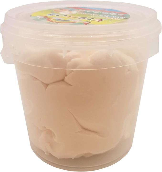 Air Dry Modeling Clay 10.5 oz Ultra Light Magic Clay DIY Moulding Dough Primary Colors Art Craft Kit (Nude)