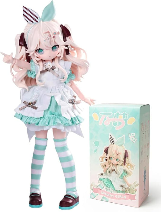 Sugary Girls Series 1/8 MJD Blind Box Mystery Box Dolls Action Anime Figure BJD Dolls Cute Figures Collectibles Birthday Gift (Single Box)