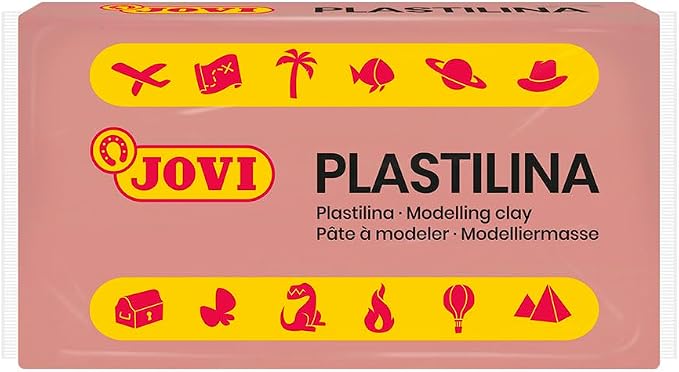 Jovi - Reusable Non-Hardening Modeling Clay, 30 Peach Bars, 1.75 oz Each | Total of 3.3 lb, Perfect for Arts & Crafts Projects