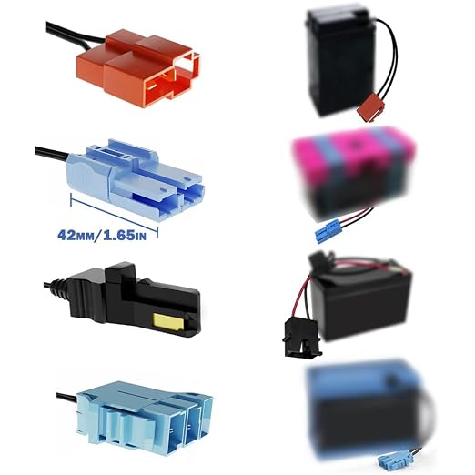 JRRXM 12Volt & 24Volt Universal Charger for Batty Powered Kid's Ride on Toys Car, Best Choice 12V&24V Adapter Charger for Power Wheels Electric Vehicle.LED Lights,Peg-Perego,Fisher-Price (24Volt)