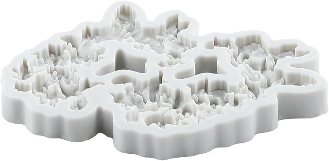 Baroque Leaf Scroll Polymer Clay Mold Curlicues Scroll Lace Silicone Molds for DIY Craft Epoxy Resin Casting Polymer Clay Tools Crafts Air Dry Jewelry Making