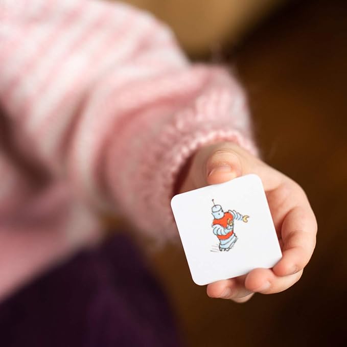 eeBoo: Spottington Board Game, Develops Observational Skills, Focus and Speed, Fast, Finding and Fun, for 1 to 6 Players, Perfect for Ages 5 and up