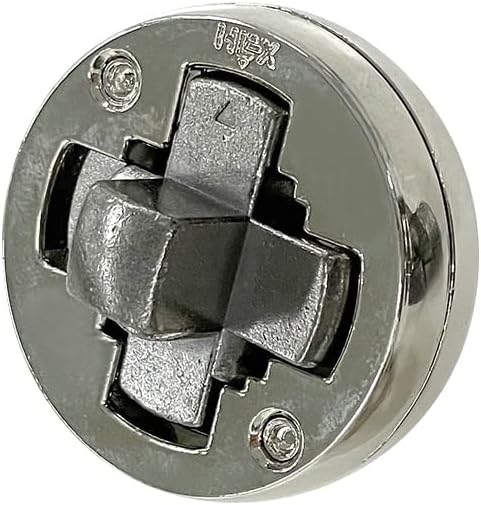 BePuzzled, Hex Hanayama Cast Metal Brain Teaser Puzzle Mensa Rated Level 3, for Ages 12 and Up