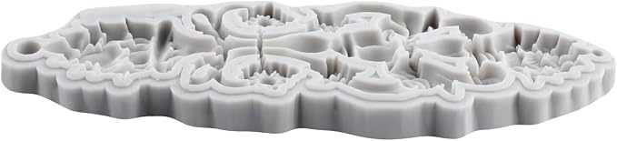 Baroque Scroll Relief Silicone Mold 3D Embossed Lace Polymer Clay Molds for DIY Crafts Epoxy Resin Casting Air Dry Polymer Clay Plaster Jewelry Making