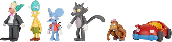 The Simpsons 2.5 Inch Figure Multipack Krusty The Clown Show Set