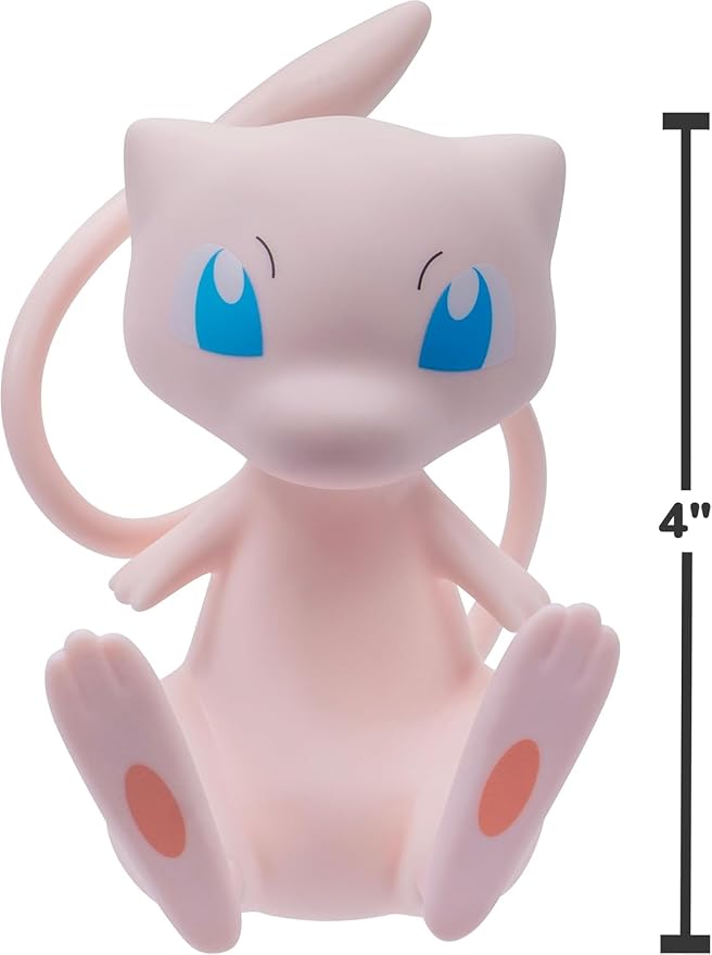 Pokémon MEW Select Vinyl Figure - 4-Inch Figure Made from Vinyl