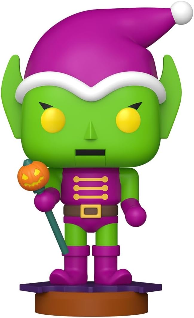 Funko Pop! Marvel: Holiday - Green Goblin - (Nutcracker) - Marvel Comics - Collectable Vinyl Figure - Gift Idea - Official Merchandise - Toys for Kids & Adults - Superheroe Fans