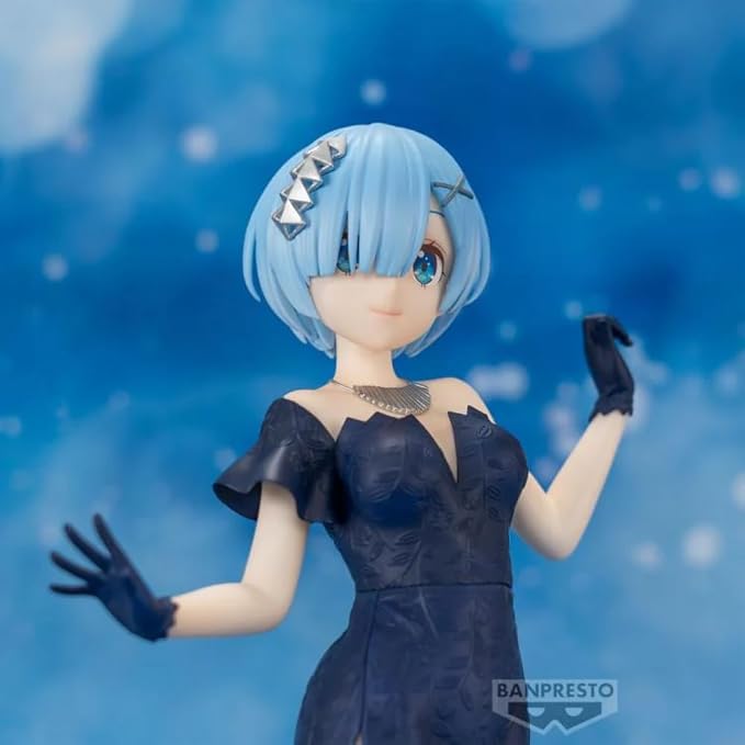 Banpresto - Re:Zero-Starting Life in Another World - Rem, Bandai Spirits Glitter & Glamours Figure