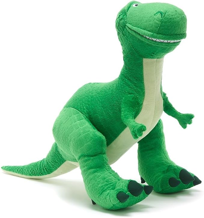 Disney Store Official Toy Story Plush, Rex, Iconic Cuddly Toy Character with Embroidered Eyes and Soft Plush Features, Suitable for All Ages