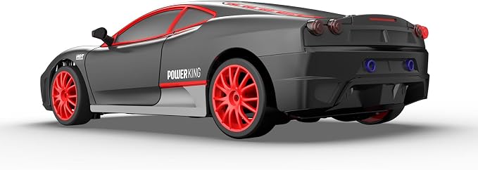 Remote Control Car RC Drift Car 2.4GHz 1:24 Scale 4WD High Speed RC Cars Vehicle with LED Lights Drifting Tires Racing Sport Toy Cars for Adults Boys Girls Kids Gift