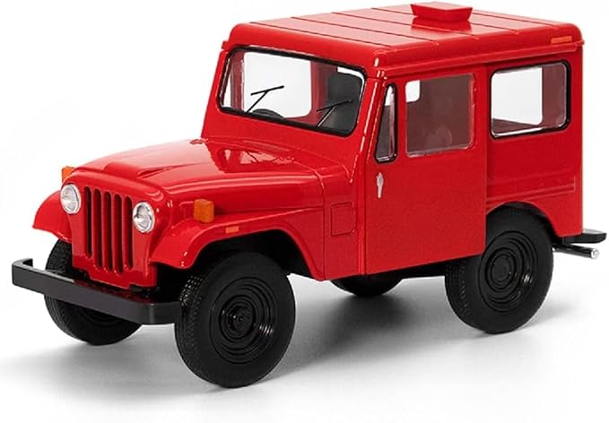 KiNSMART 1971 Jeep DJ-5B 1:26 Scale 5" Die Cast Metal Model Toy Truck (Red)