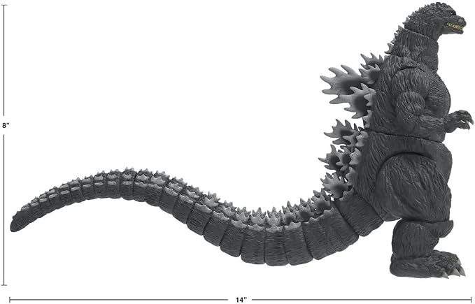 Super7 ULTIMATES! Toho HeiSei Godzilla - 8" Toho Godzilla Action Figure with Accessories Classic Movie Collectibles and Retro Toys