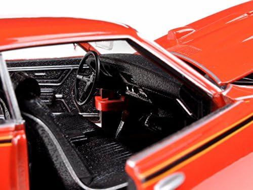Motormax 73133 1969 Pontiac GTO Orange 1:24 Scale Diecast Model Car