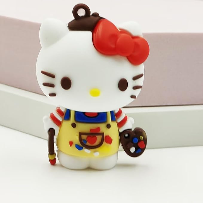 Anime 6Pc Figure, Cute Cake Decoration Character Model Collectable Figure Creative Gift for Fans